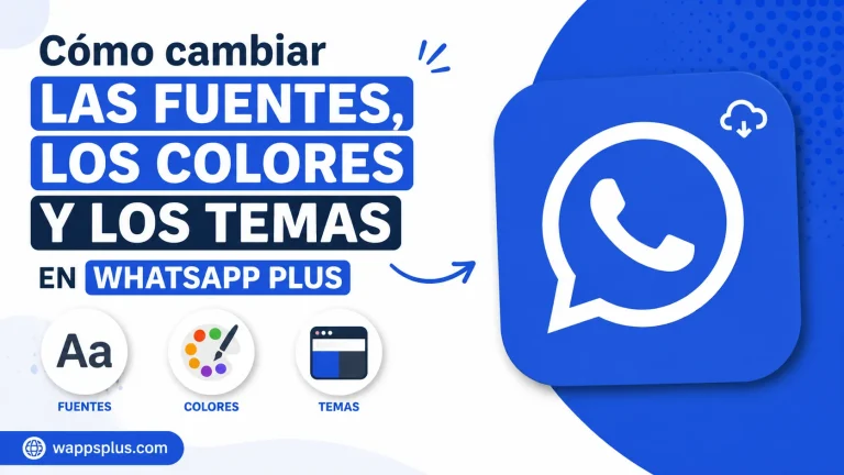 Cómo cambiar las fuentes, los colores y los temas en WhatsApp Plus