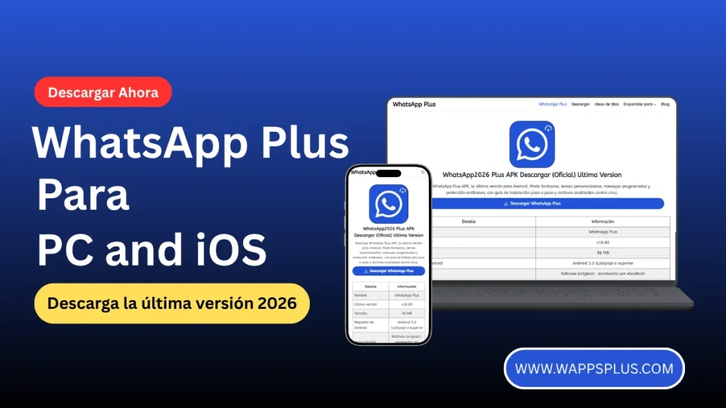 WhatsApp Plus Para PC and iOS